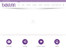 Tablet Screenshot of chupetesboann.com